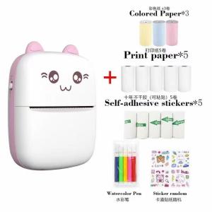 Quality Thermal Photos Mini Inkless Printer Bluetooth Wireless Color Printing wholesale