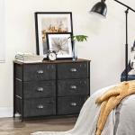Fabric Drawer Dresser for Sale, Drawer Dresser for Bedroom, Industrial Style