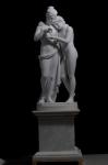 Replica white marble sculpture