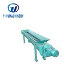 U type stainless steel double screw conveyor