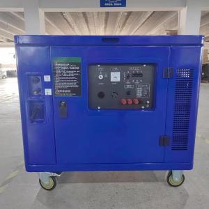 Quality 220V 110V 120V Portable Silent Power Generator 7.5kw With Sound Proof Canopy wholesale
