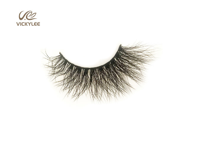 Fan Shaped Thick 21mm Dramatic False Eyelashes