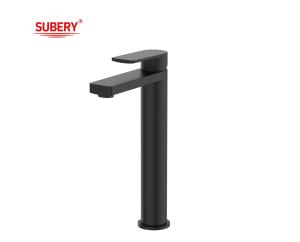 Quality Chrome Brass Tall Basin Mixer Faucet Single Lever wholesale