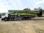 ZLJ5540THBSF 67m 2021 Zoomlion Used Concrete Pump Truck Scania Chassis National
