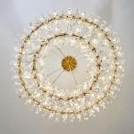 Modern LED Luxury Crystal Chandelier Rings Flower Crystal Chandelier(WH-NC-82）