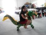 Children's toys Children's gift Zhuge Trojan horse rocking horse simulation