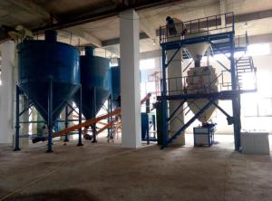 Quality Long Service Life Dry Mortar Plant Equipment Batch Ceramic Tile Adhesive Plant 10-20Ton/H wholesale