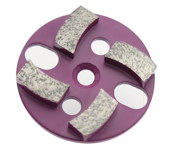 Marble Metal 4 Seg Diamond Floor Pads For General Purpose Floor Grinding