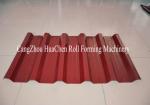 Solid Steel Shaft Metrocopo Double Layer Roll Forming Machine 1250mm For Roof