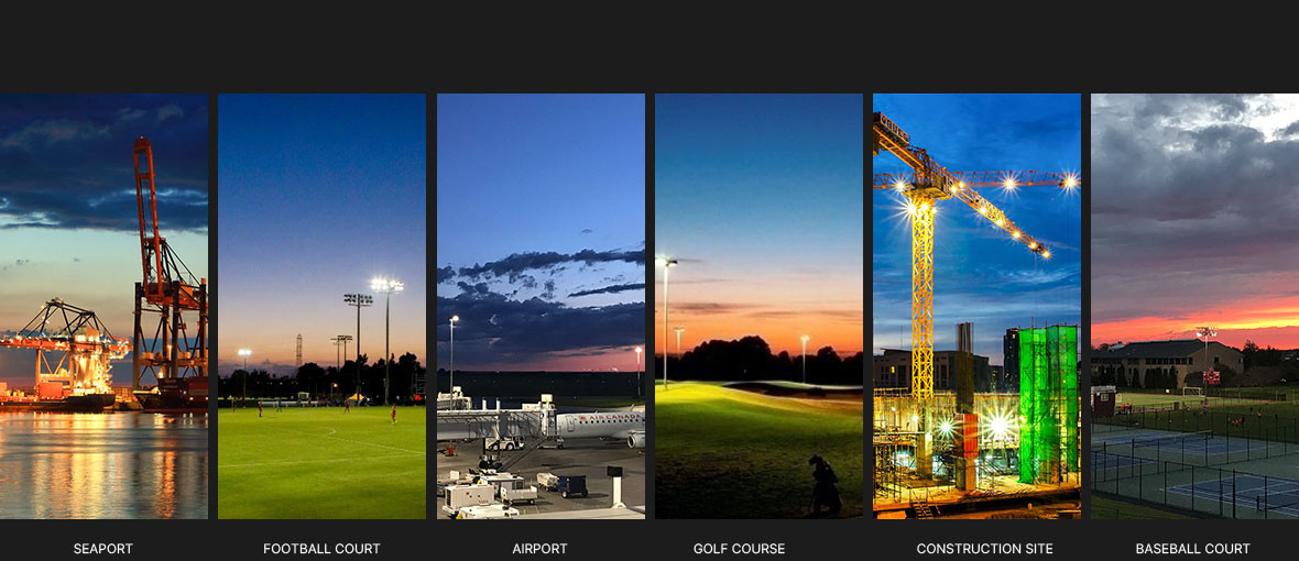 Multifunctional Cricket Stadium Flood Light 1440w Waterproof Flood Light LED