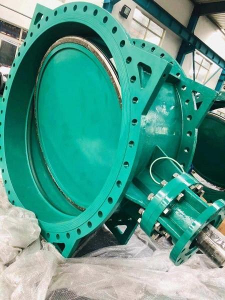 Cheap Double eccentric flanged butterfly valves for sale
