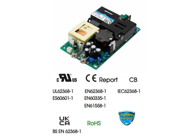 350W Security Alarm AC DC Open Frame Power Supply ES60601 Universal Input LOF350