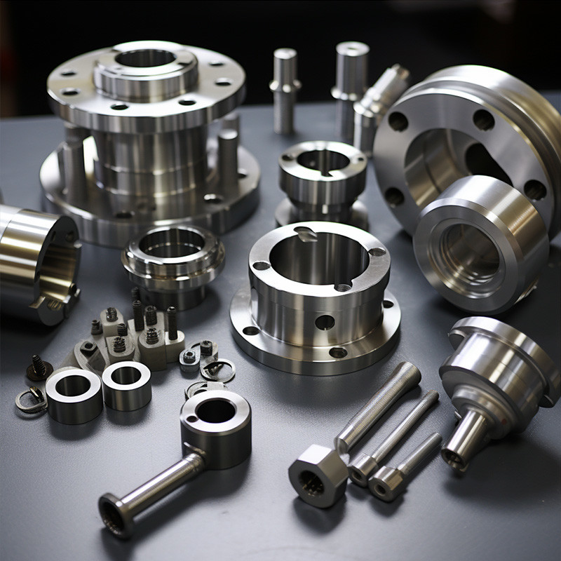Custom Stainless Steel CNC Machining Parts CNC Turning Milling Metal Parts 5 Axis CNC Machining Service