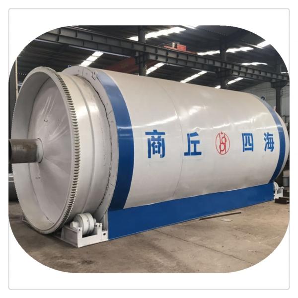 Energy Mining Equipment Capacity 10 Tons Used Rubber Tyre to Fuel Oil Recycling