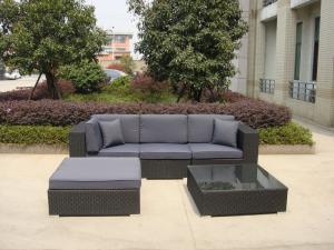 Quality garden rattan sofa set wholesale
