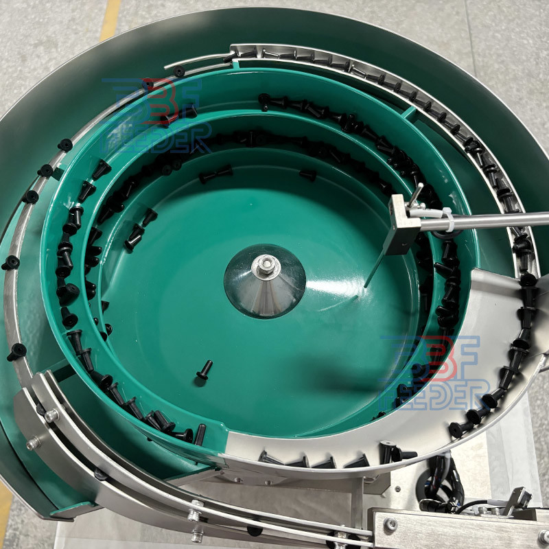 Rotary Screw Bowl Feeder Small Plastic Bolts Feeding Equipment Vibration Feeder