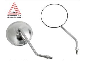 Quality PP Material Motorcycle Spare Parts Motorcycle Convex Mirror For Suzuki GN125H wholesale