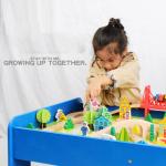 Mini Wooden 88pcs City Road Builder Wooden Board Game