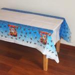 Waterproof Airlaid Christmas Paper Table Covers OEM SGS Listed