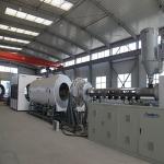 Vacuum Calibrating Pre-Insulated Pipe Extrusion for Municipal Water & Heating