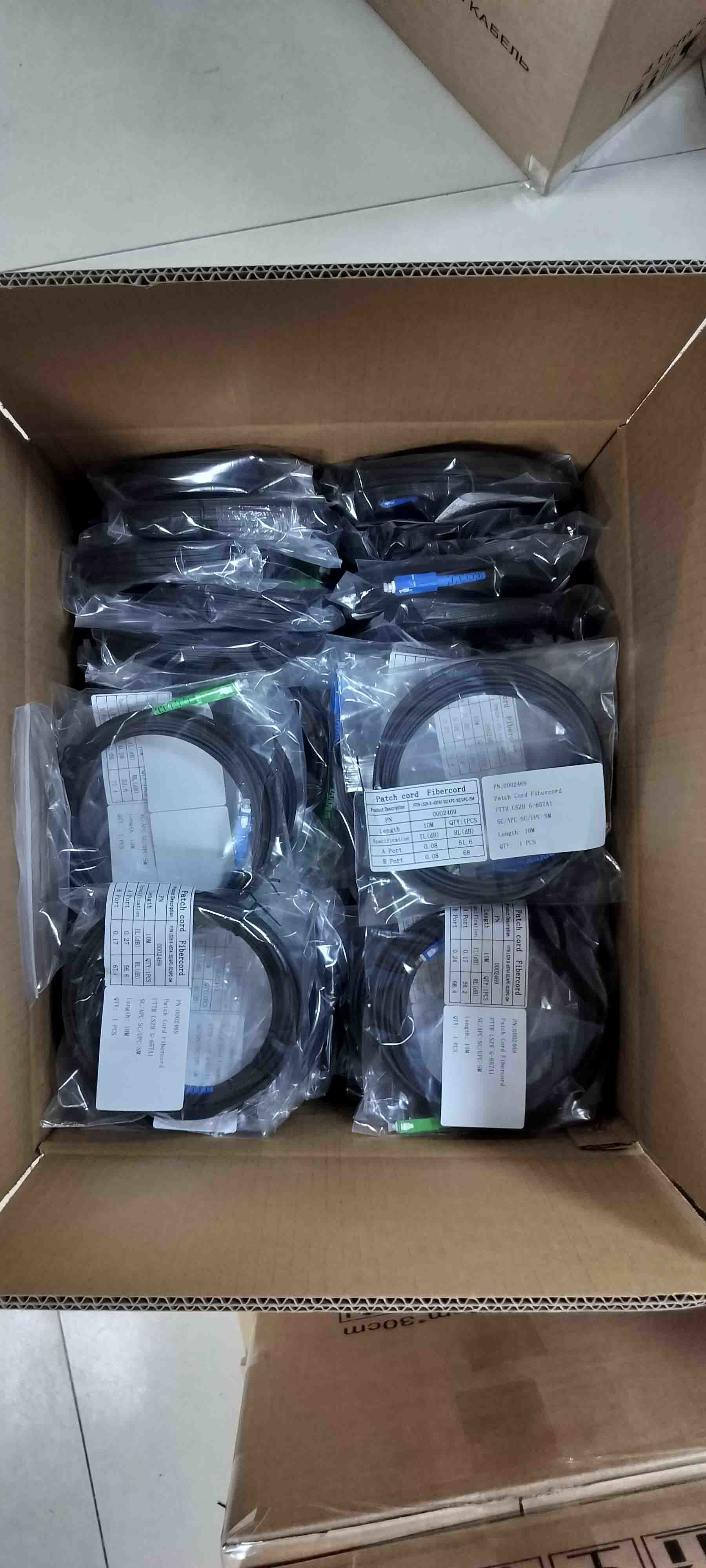 Bend Optimized Preconnectorized Drop Cable 1-2core SMF High Tensile Strength
