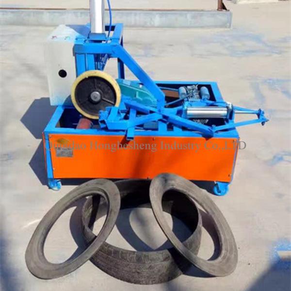 Cheap Automatic Small Car Tyre Double Sidewall Cutting Machine, Tyre Circle Cutter for sale