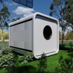 Innovative and High Performance Apple Cabin House for Your Prefabricated