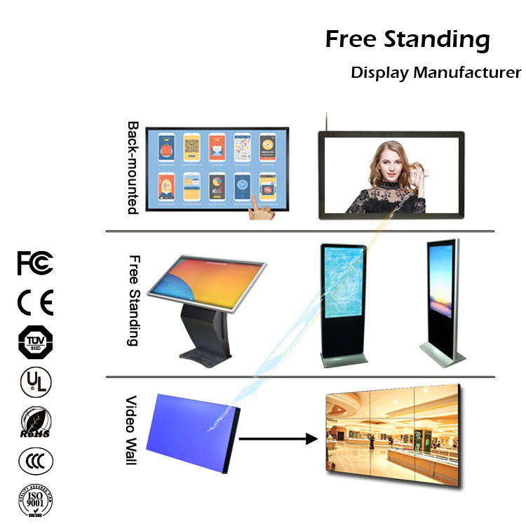 Wall Video 65 Inch Interactive Smart Board Education Whiteboard Touch Player