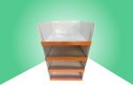 Heavy Duty Stackup Disney Cardboard PDQ Trays For Promoting Kid Drink Bottle /