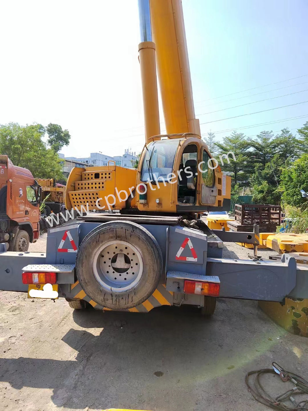 Second Hand 2011 Xg 110ton mobile Truck Crane