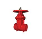 Factory Price Ductile Iron Grooved Water Manual Butterfly Valve