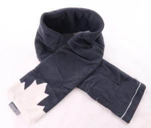 Quality Black Fleece Heated Neck Scarf Warmer With PVC Heating Wire wholesale