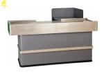 1800x600x850mm Supermarket Checkout Counter 600x600x850mm Vice Table