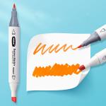 36 Color Kids Art Drawing Pen Double Brush Non-Toxic and Safe Oil Marker Easy to