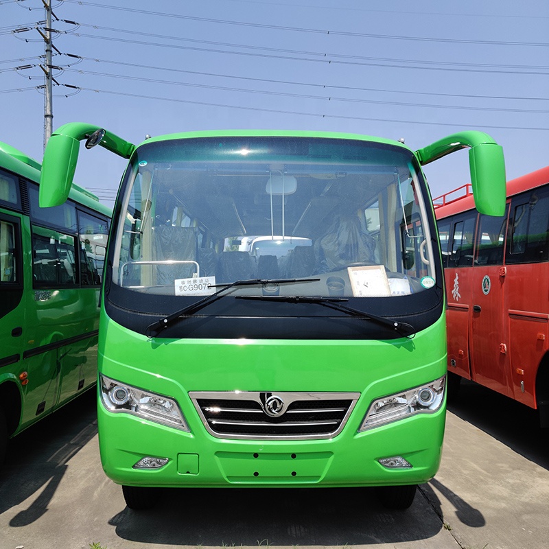 16-30 Seat Luxury Passenger Bus Diesel Mini Bus with 7.00R16LT Tires from Dongfeng