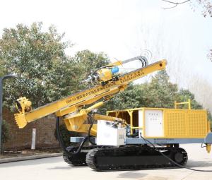Quality Construction 50m To 200m DTH Auger Drilling Rig Full Hydraulic wholesale