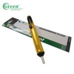 Gold Desoldering Vacuum Pump / Desoldering Tool For Tin Wire Soldering Green