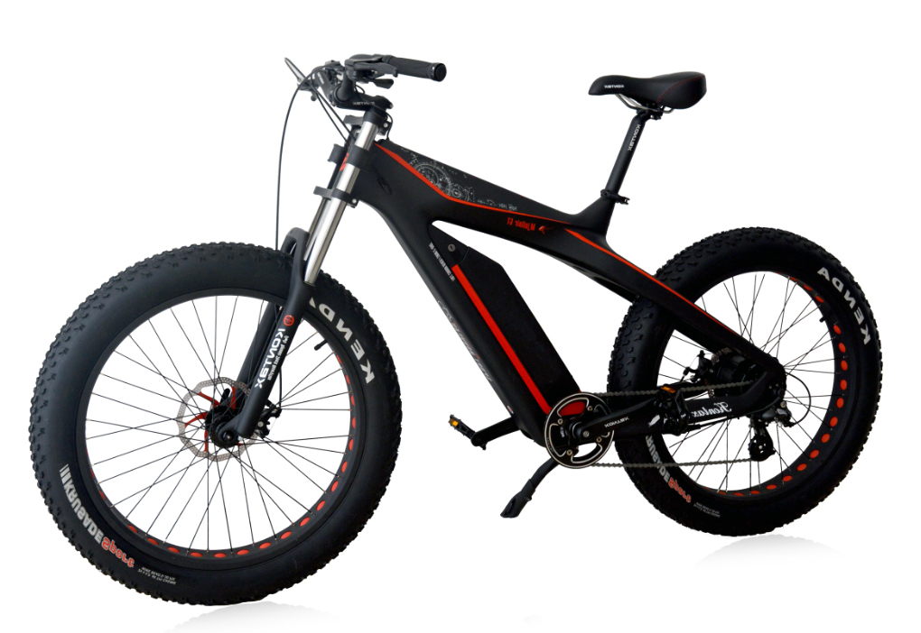 Super Light Carbon 27.5Inch Fat Tire Electric Bike 48V 750w 1000W Electric Mountain Bike