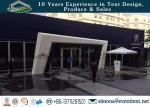 Clear Span Wide Outdoor Event Tent Aluminum Frame With Sandwich Panel Walls