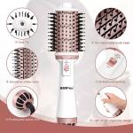 Antiscalding Electric Hair Straightener Comb Brush Anti Frizz Multipurpose