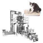 Automatic 4KG 10KG 18KG Granule 14 Head Weigher Cat Litter Bag Filling Packing