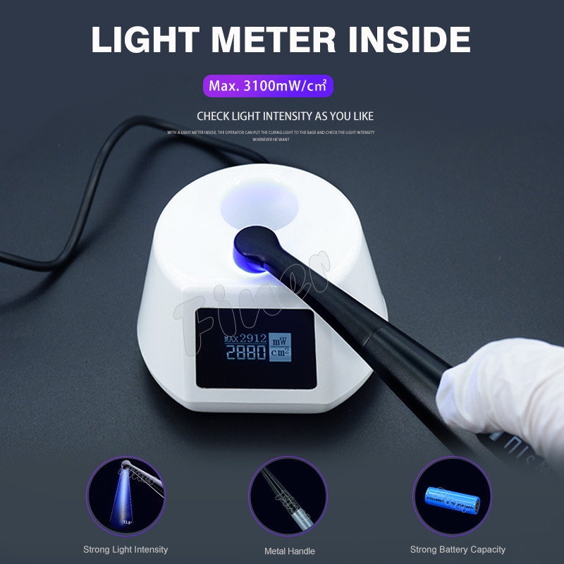 515nm Dental Curing Light Composite Filling Machine 5w Dental Led Curing Light