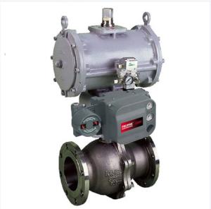 Quality Control Valve KOSO 310K With Fisher DVC6200 Pneumatic Positioner 6300RC Actuator wholesale