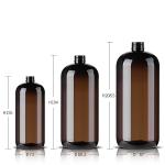 Shampoo PET Bottles 500ml 750ml 1000ml Bathroom Shampoo Dispenser Bottles