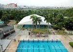 Temporary Aluminum And PVC Structure Tent For Sports Court , Swimming Pool