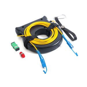 Quality G657A2 G657B3 Nylon Fiber Optic FTTH Drop Cable Invisible Transparent wholesale