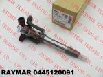 BOSCH Genuine common rail fuel injector assy 0445120091, 0445120047, F01G09P1XE