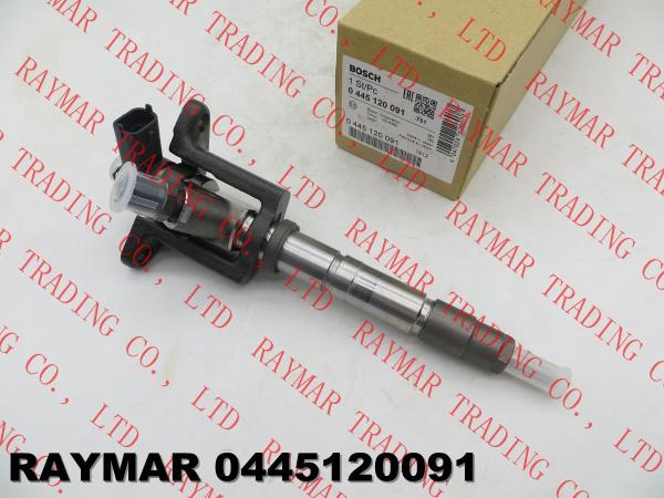 BOSCH Genuine common rail fuel injector assy 0445120091, 107755-0300, F01G09P1XE