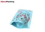 Zipper Stand Up Pet Food Packaging Bags Customized Thickness For Cat