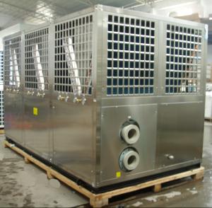 Quality 210KW 380V Swimming Pool Air Source Heat Pump 304 Stainless Steel Material wholesale